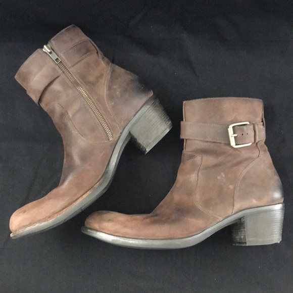 Cole Haan Soft Leather Pointed Toe Booties - Picture 2 of 8